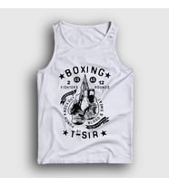Presmono Unisex Beyaz Boxing Ufc Mma Hediye Boksör Boks Atlet 496223tt (Beyaz)