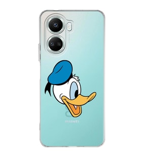 Huawei Nova 10 Se Uyumlu Kapak Donald Duck Tasarımlı Şeffaf Silikon Kılıf