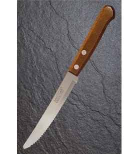 MAROB 2’li Bistecca (Steak) Bıçağı – Ahşap Saplı