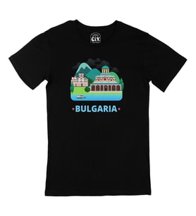 Bulgaristan Siyah Tişört