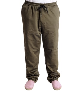 Mode XL Erkek Pantolon Keten JOGGER BAHAR 23913 Haki