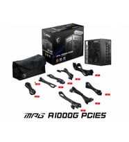 MSI 1000w 80+ Gold MAG A1000G PCIE5 Tam Modüler Power Supply