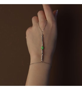Charm'lı Dorika Modeli Gümüş Şahmeran