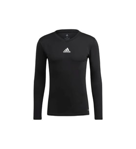 Adidas GN5677 Team Base Tee Erkek Uzun Kollu Tişört (Siyah)
