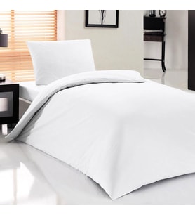 Mulvxurg  Urg02  Otel Tipi Tek Kişilik Nevresim Takımı Beyaz (Mulvix)