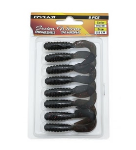Ryuji Swim Worm 5,5cm TPR Kokulu Silikon Yem Mussel