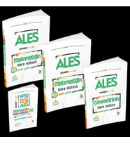 ALES Matematik 1.-2.Cilt ve Geometrinin Kara Kutusu Konu Özetli D.Çözümlü S