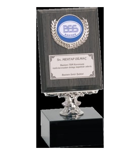 ODAK KUPA - Ahşap Plaketler - PL-004 B - 12x16 cm