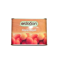 Teneke Kayısı Reçeli 1 kg (Turuncu-Sarı-Kahverengi-Beyaz)
