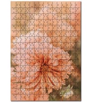 Cakapuzzle Soluk Pembe Renkli Çiçekler Yakın Çekim Puzzle Yapboz MDF (Ahşap) (120 Parça)