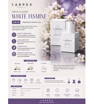 Carpex Aroma Oil 120 ml Maxx Classic White Jasmine