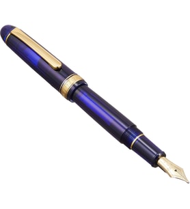 プラチナ萬年筆 Plutinum Pnb13000#3776 Century Gold Trim 51 Chartres Blue C Dolma Kalem