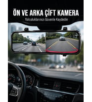 Ayna Carplay Dokunmatik Araç Multimedya Ekranı Ön Arka Kameralı
