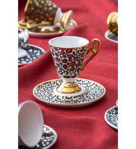 Taliana 6 Kişilik Kahve Fincanı Takımı - 90 ml