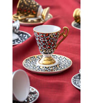 Taliana 6 Kişilik Kahve Fincanı Takımı - 90 ml