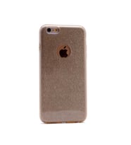 Apple iPhone 7 Plus Uyumlu Kılıf Zore Shining Silikon (Gold)