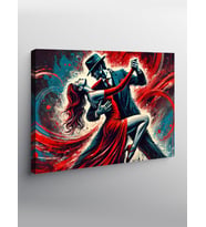 Kanvas Tablo Tango Yapan Çift