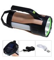 El Feneri Projektör Solar Şarjlı 10W+Cob Led Ranchı Hel Rc-T96