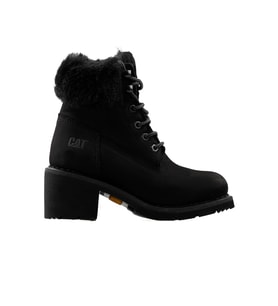 CAT 015Z101217 Nikki Black Nubuk Kadın Günlük Bot 015Z101217-NIKKI-BLACK-NUBUK Siyah