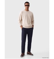 LCW Vision Lacivert Regular Fit Gabardin Erkek Pileli Pantolon