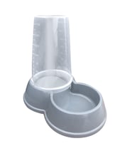 Mio Hazneli Evcil Hayvan Mama Ve Su Kabı 1750 Ml (Gri)