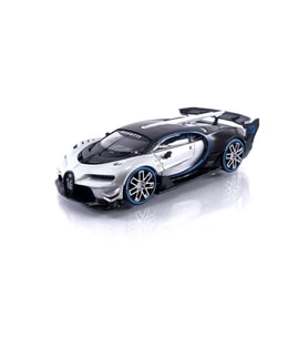 MJ Model Bugatti Vision Gran Turismo Gümüş 1/64 Model Araba