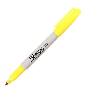 SHARPİE PERMANENT FINE MARKER KOYU SARI 1836460