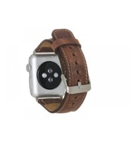 Bouletta Apple Watch Uyumlu Deri Kordon 38-40-41mm G2 Kahverengi