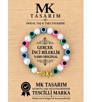GERÇEK İNCİ BİLEKLİK MK.7000.865- RAHATLIK-DİNGİNLİK-ENERJİ- STRES BİLEKLİĞİ- RENKLERİ BOYA DEĞİLDİR -KENDİ RENGİDİR
