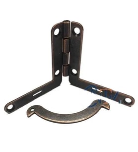 Makaslı Menteşe - 16x36x76mm, Oksit, 100 Adet
