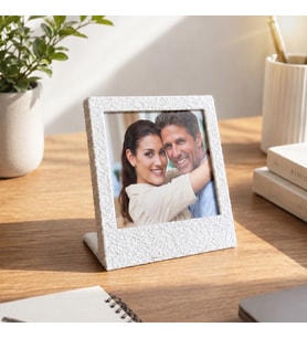 Dekoratif Çerçeve Kişiye Özel Fotoğraflı Küçük Masaüstü