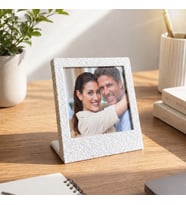 Dekoratif Çerçeve Kişiye Özel Fotoğraflı Küçük Masaüstü