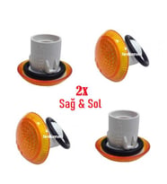 Connect Çamurluk Sinyali Sarı Sağ-Sol Takım 2 Adet