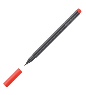 FABER CASTELL GRİP FİNEPEN 0.4mm. KIRMIZI