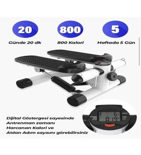 Ipli Fitness Stepper Egzersiz Aleti Total Body Twister Crosstep Step