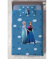 MEKTA HOME BEBEK VE ÇOCUK ODASI Seksekli ve Elsa Anna Desenli Yatak Örtüsü
