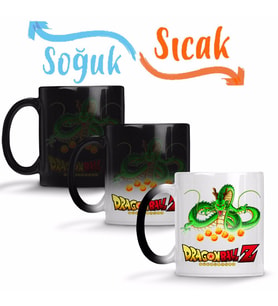 Shenlong Dragon Ball Sihirli Kupa Bardak Porselen