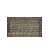 Benzersiz El Dokuma Eskitme Halı 147x254 cm 9696