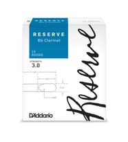 D'Addario DCR1030 Reserve Bb Klarnet Kamışı No: 3.0 (Profesyonel) - 10'lu Paket  Tutarlı Performans ve Zengin Ses Rengi