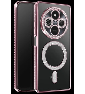 Pilelistore   Xiaomi Redmi 14C Joke Simli Magneticsafe Kılıf - Pembe