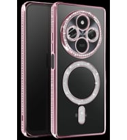 Pilelistore   Xiaomi Redmi 14C Joke Simli Magneticsafe Kılıf - Pembe