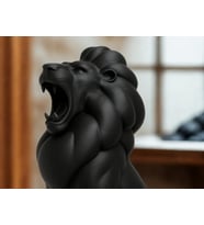 14Cm Modern Natural Aslan Heykeli Figürü – Hediyelik Ev Ofis Dekorasyon Ürünü