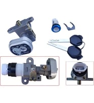 Kuba Zenzero 125 Kontak Seti Zenzero Kilit Set Arasmoto (Gri)