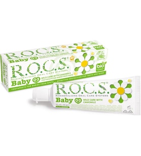 Baby 0-3 Yaş Papatya Özlü Florürsüz Bebek Diş Macunu (1 x 45 g)