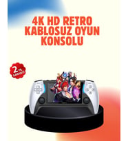 1000 Oyun Yüklü Taşınabilir Renkli Ekranlı El Konsolu