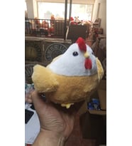 Oyuncak Peluş Sevimli Uyku Arkadaşı Tombiş Tavuk 25 cm