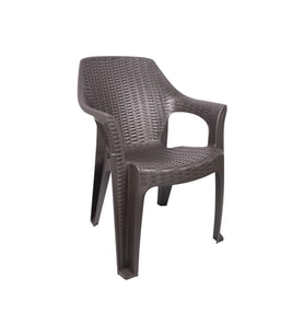 Mandella Queen Rattan Koltuk  (4 Adet) Kahverengi