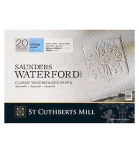Saunders Waterford Suluboya Blok Cold Pres 300 gr 360x260mm 20 yp 