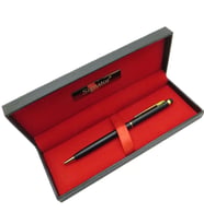 Signator® T599 Slim Siyah Gold Tükenmez Kalem  İsme Özel Kalem  Hediyelik Kalem (Karışık)