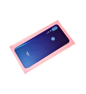 Tkgz Xiaomi Redmi NOTE 7 Arka Pil Batarya Kapağı (CAM) MAVİ